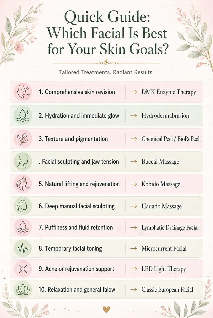 best facials based on skin goals in huntington beach banner by agnes grumslys